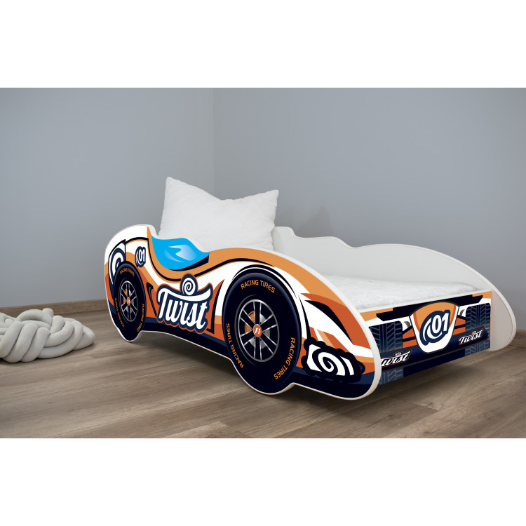 Detská auto posteľ Top Beds F1 160cm x 80cm - TWIST CAR